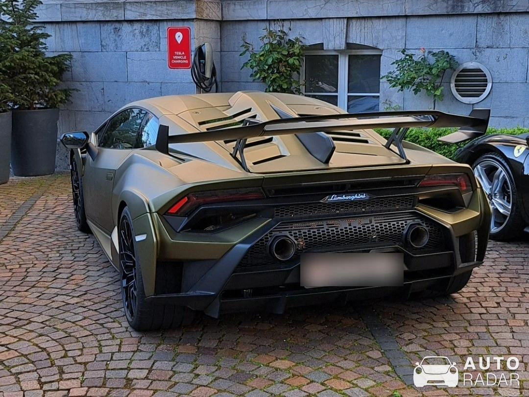 Lamborghini Huracán LP640-2 STO spotted in Vevey, Suisse