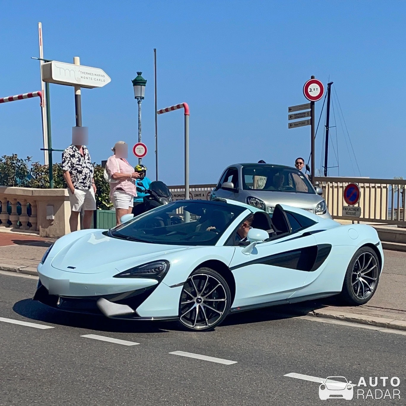 McLaren 570S Spider spotted in Monaco, Monaco