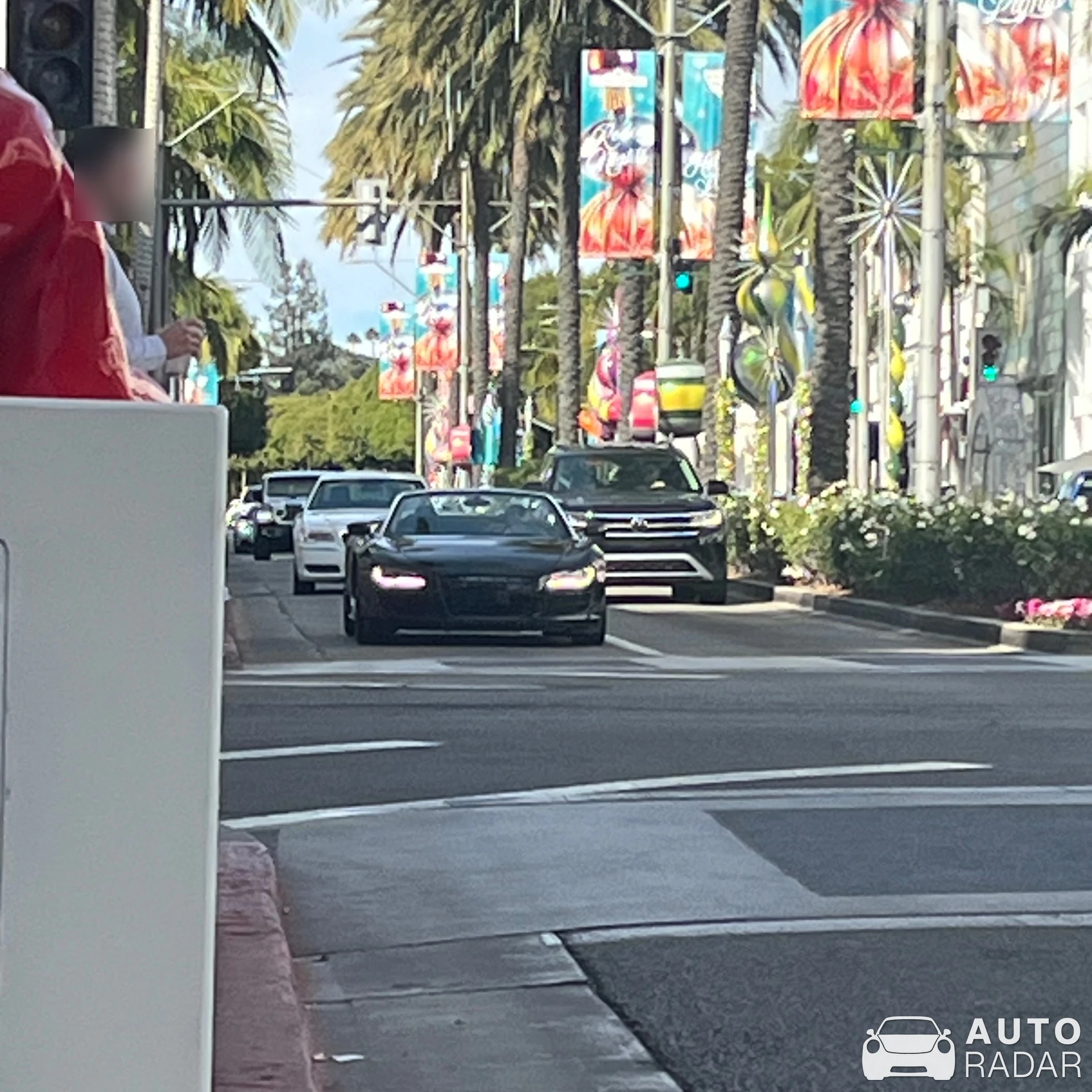 Audi R8 V10 Spyder spotted in Beverly Hills, United States