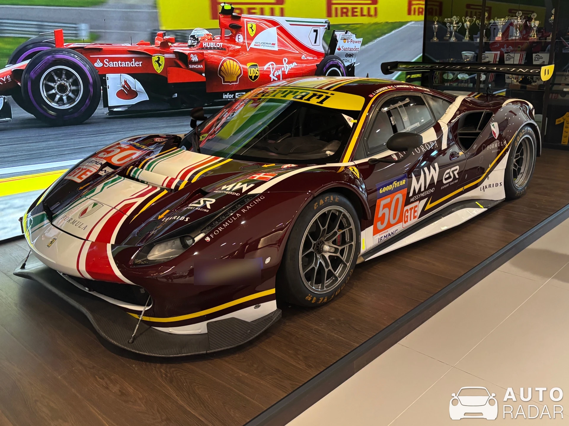 Ferrari 488 Challenge spotted in Kongens Lyngby, Danmark