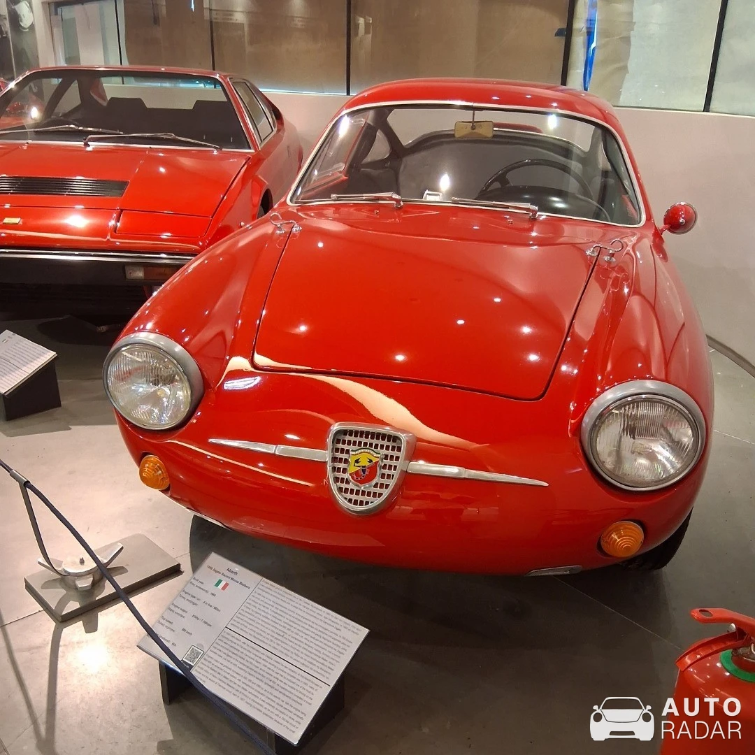 Abarth 1000 Zagato Record Monza Blabero spotted in Athina, Greece