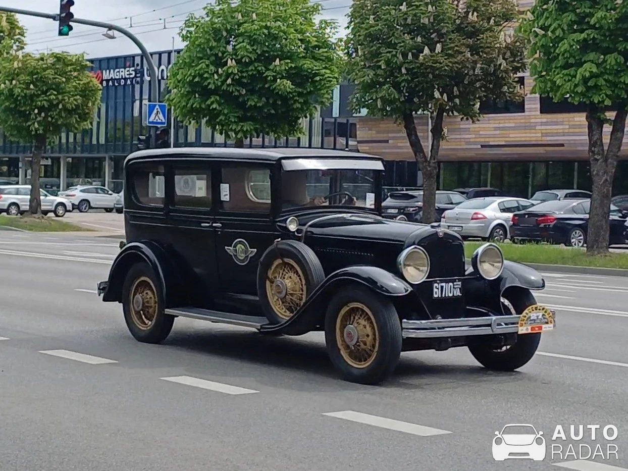 Buick Master Six spotted in Kaunas