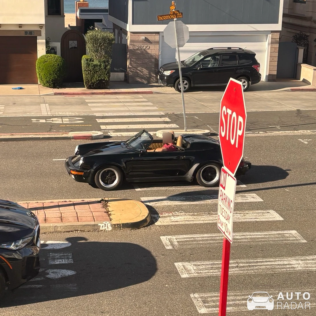 Porsche 930 Speedster spotted in Hermosa Beach, United States