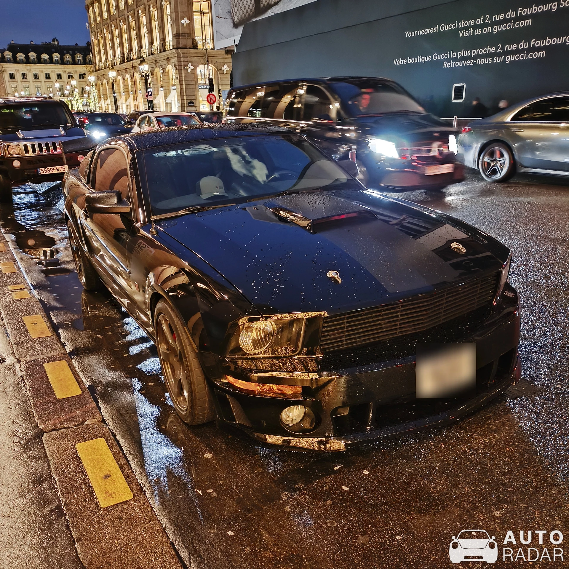 Ford Mustang Roush 427R Trak Pak spotted in Paris, France