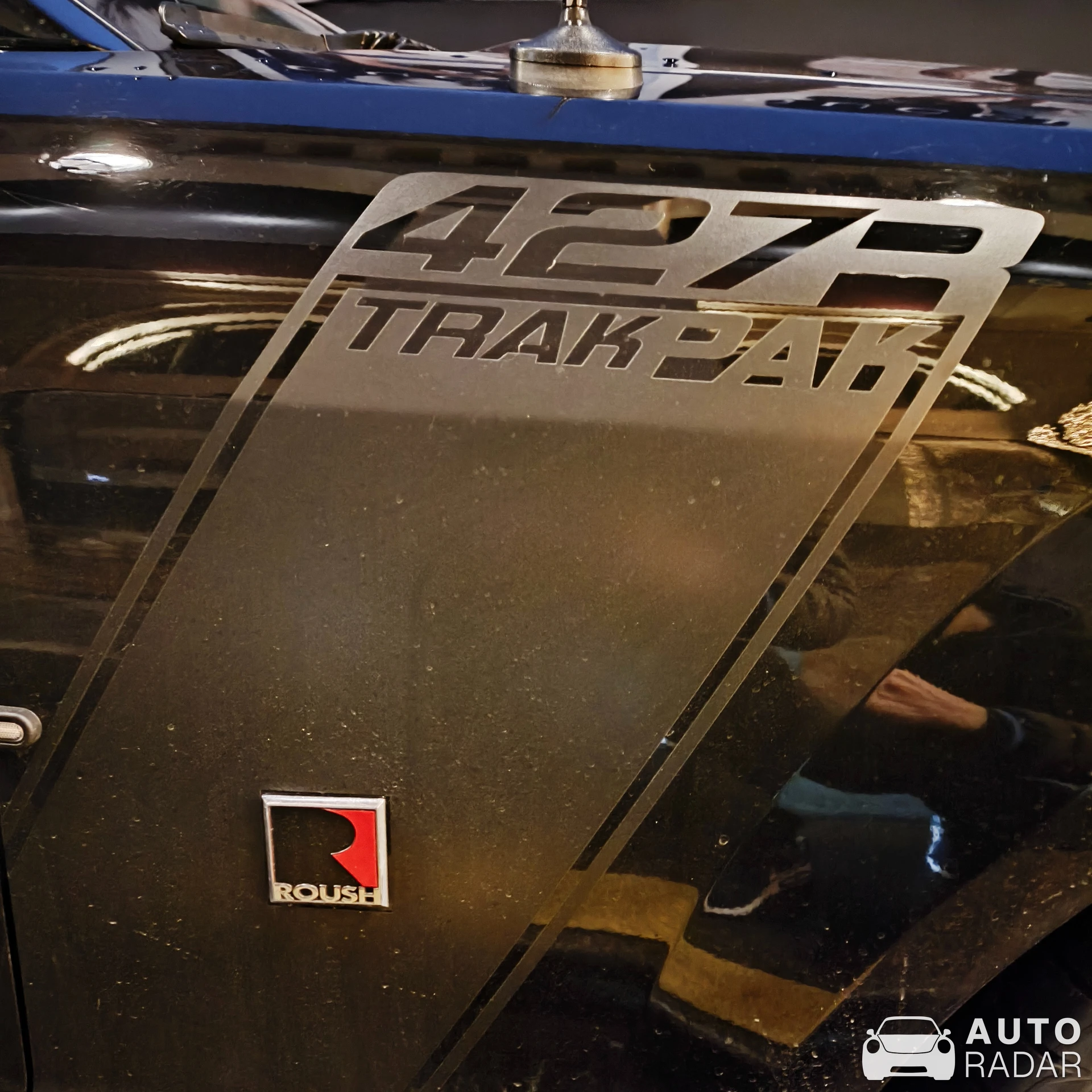 Ford Mustang Roush 427R Trak Pak spotted in Paris