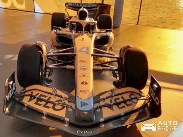 McLaren MCL38 spotted in Woking