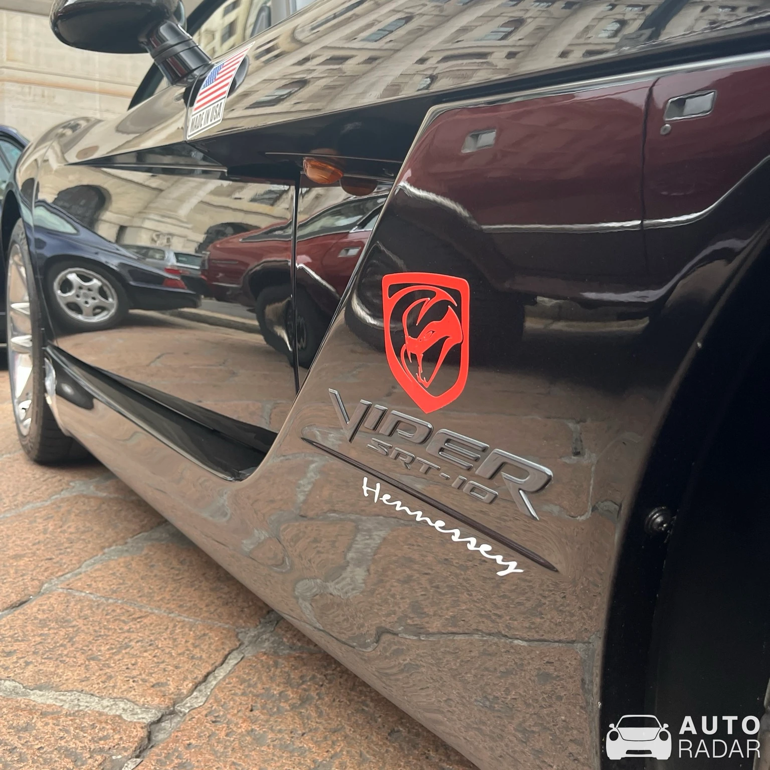 Dodge Viper SRT-10 Hennessey Venom 650R spotted in Milano