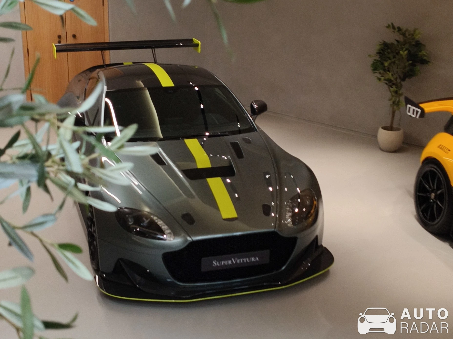 Aston Martin V8 Vantage AMR spotted in Ascot