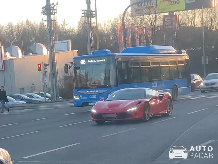 Ferrari F8 Tributo spotted in Karviná, Česko
