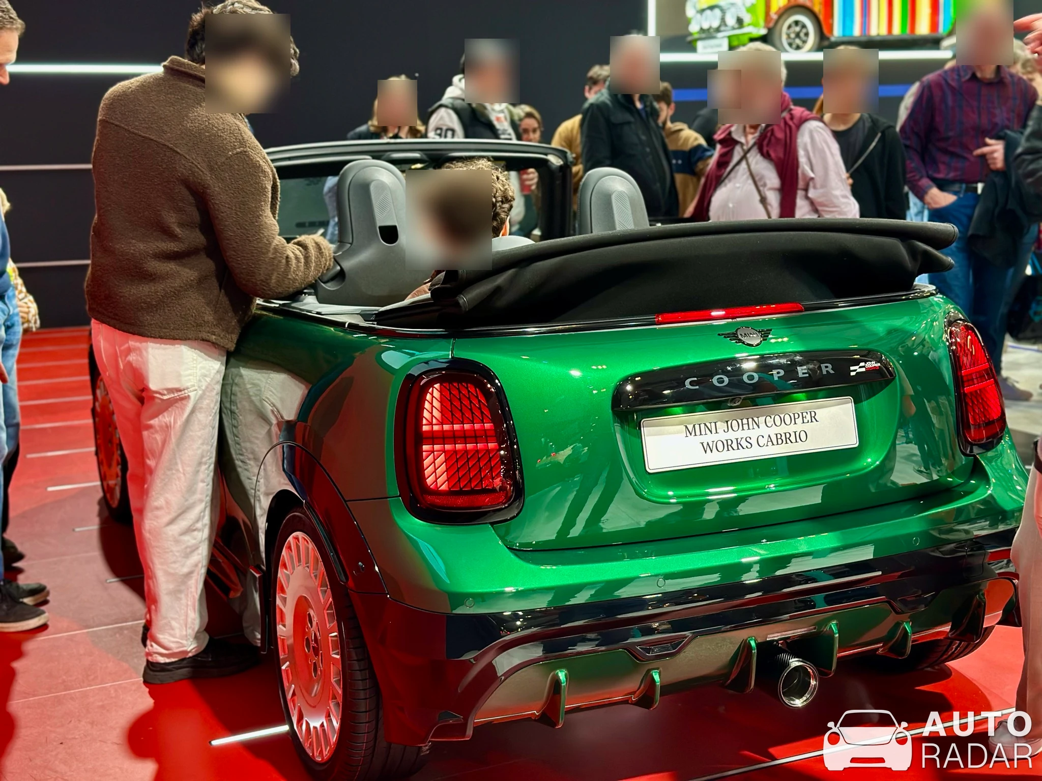 Mini F57 John Cooper Works Cabrio spotted in Brussel, Belgium