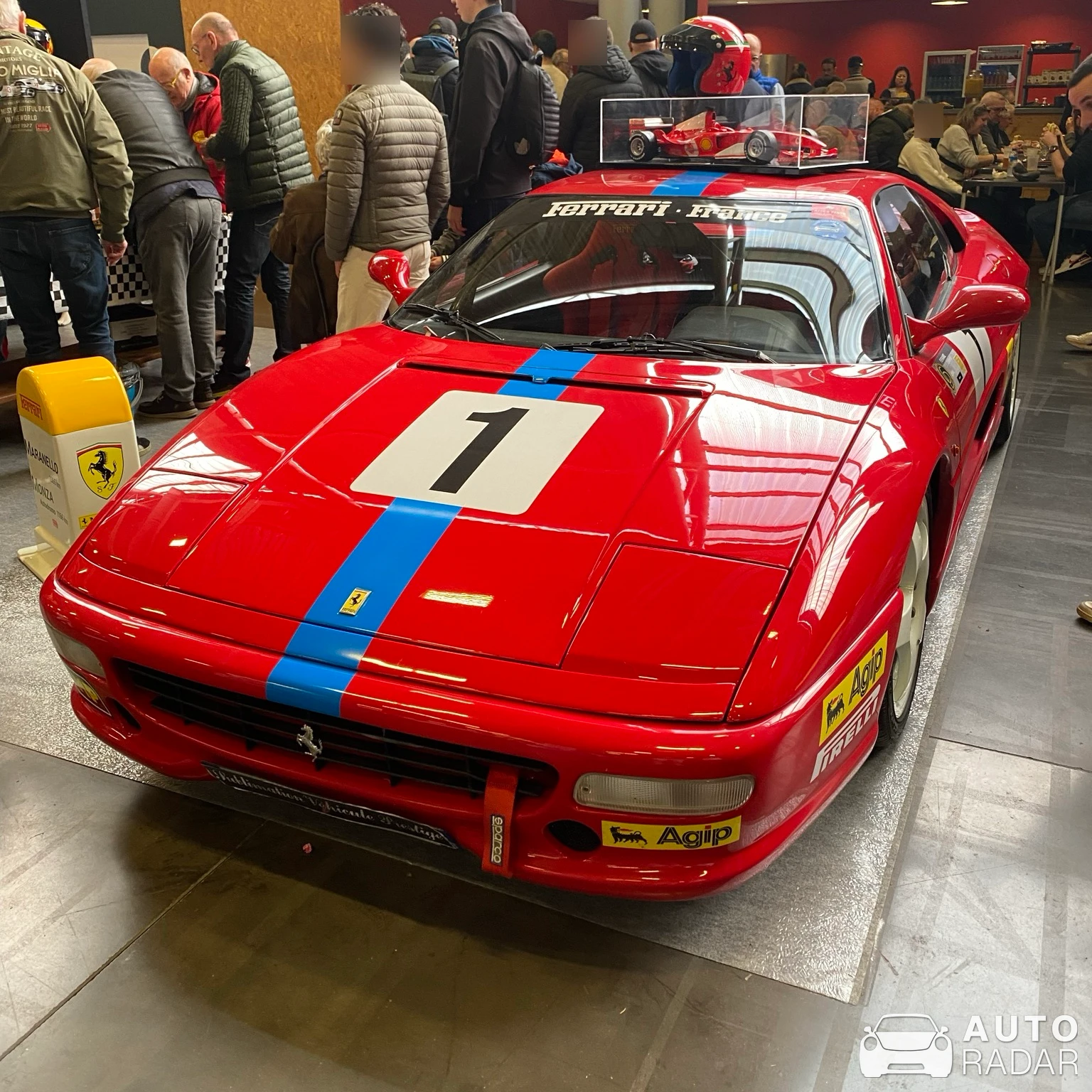 Ferrari F355 Challenge spotted in Nantes