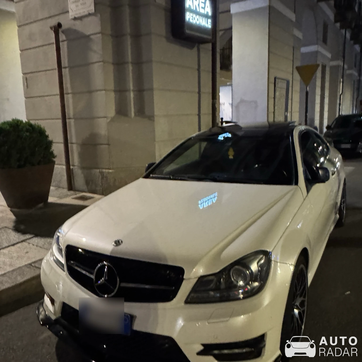 Mercedes-AMG C 63 Coupé W204 spotted in Cuneo