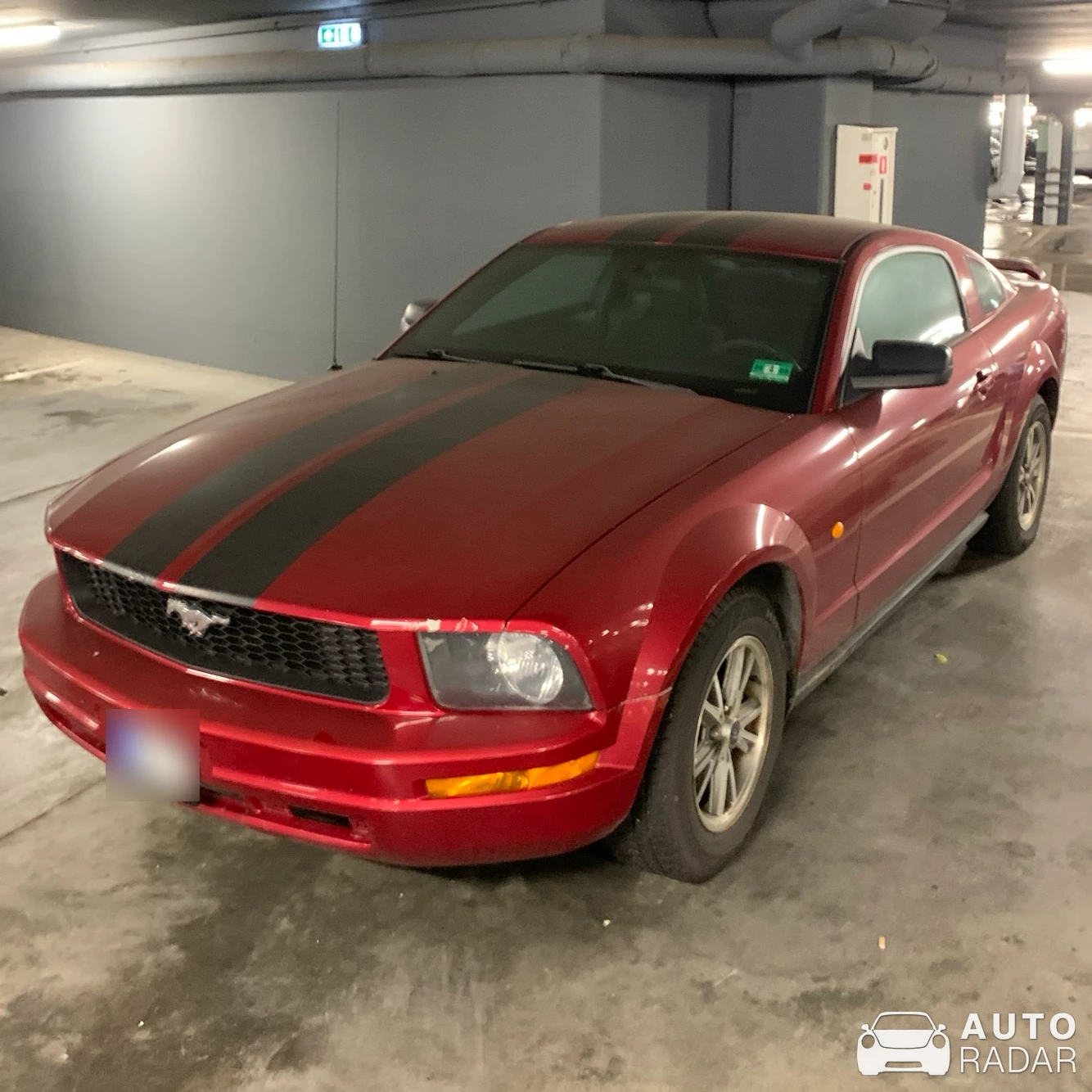 Ford Mustang GT spotted in Rīga, Latvia