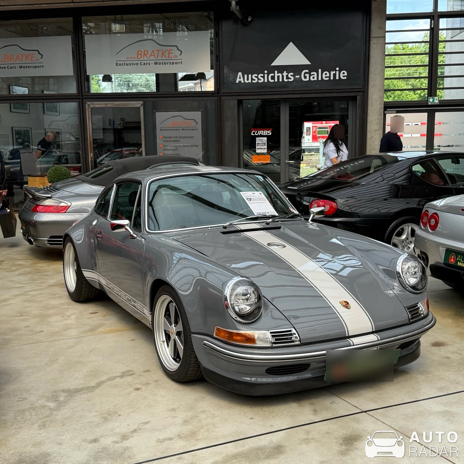 Porsche 964 Backdate F. Triebwerk Kalmar spotted in Düsseldorf