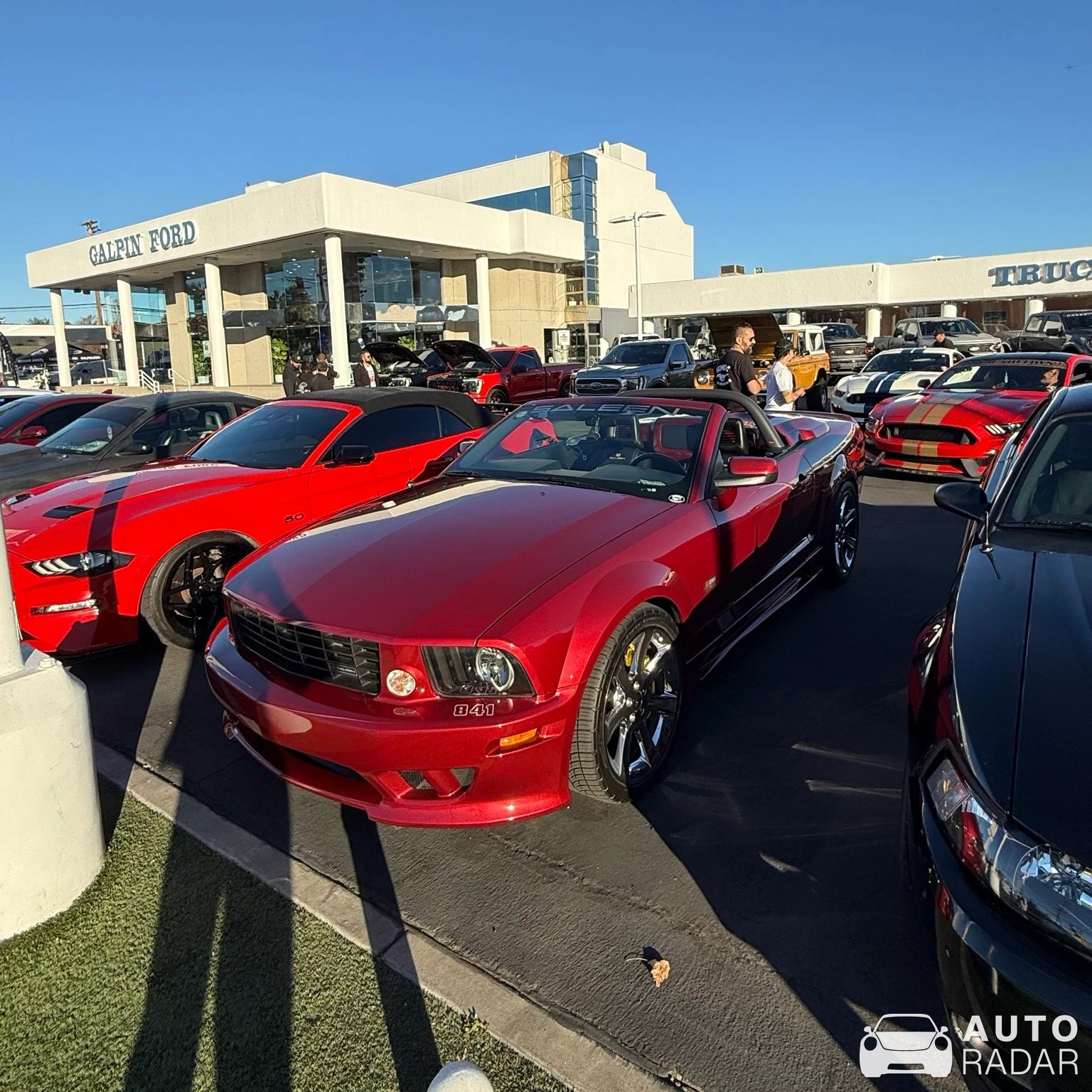 Ford Mustang Saleen Convertible spotted in Los Angeles