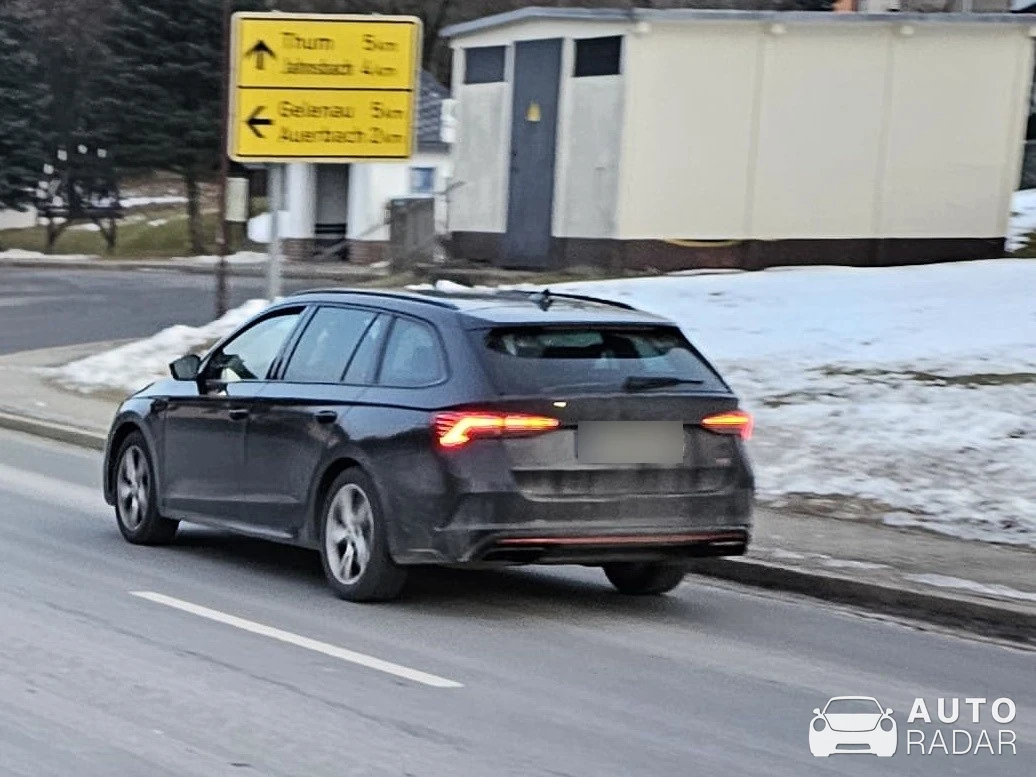 Škoda Octavia vRS spotted in Chemnitz, Germany