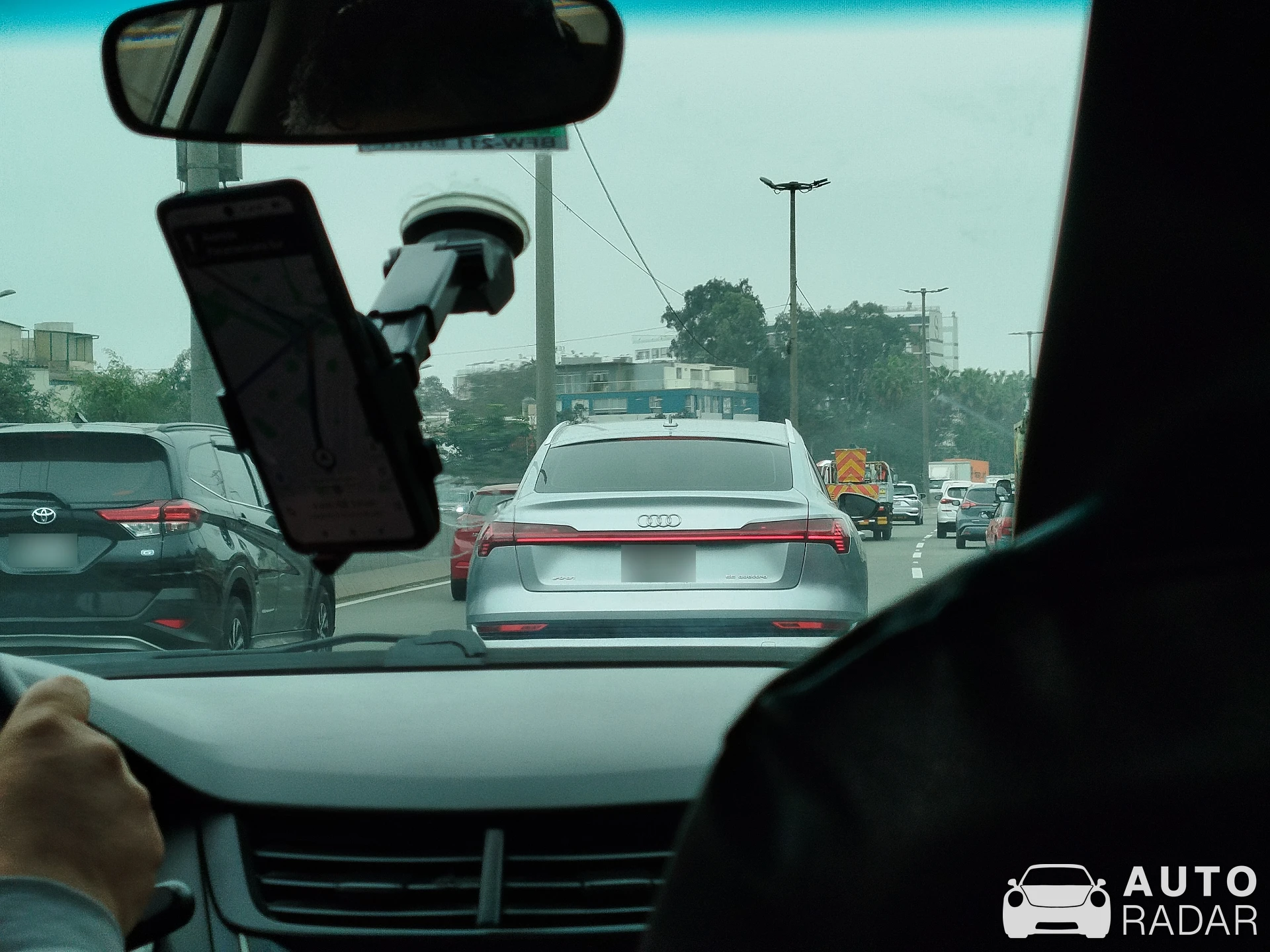 Audi Q8 E-Tron Quattro spotted in Lima