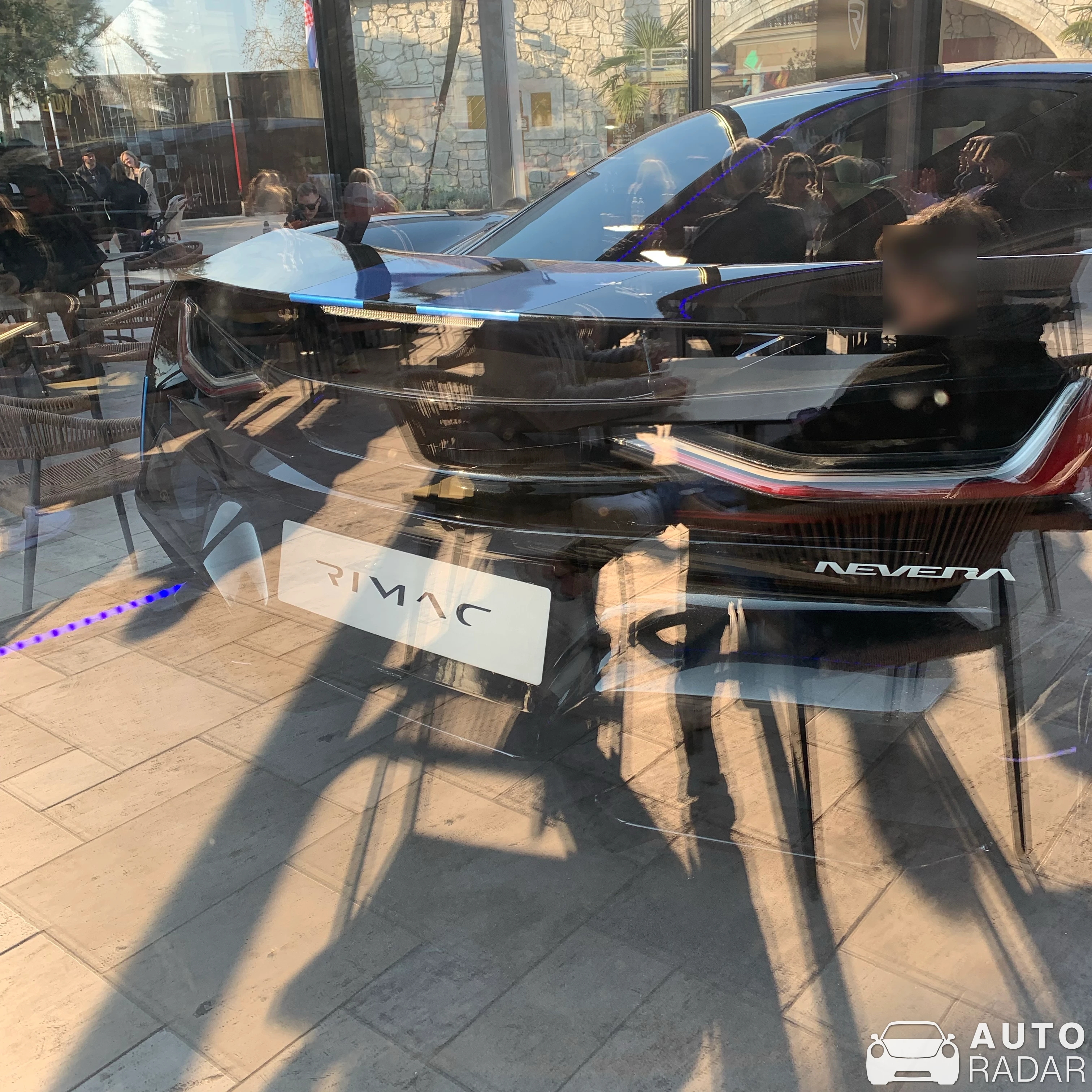 Rimac Nevera Time Attack spotted in Rust