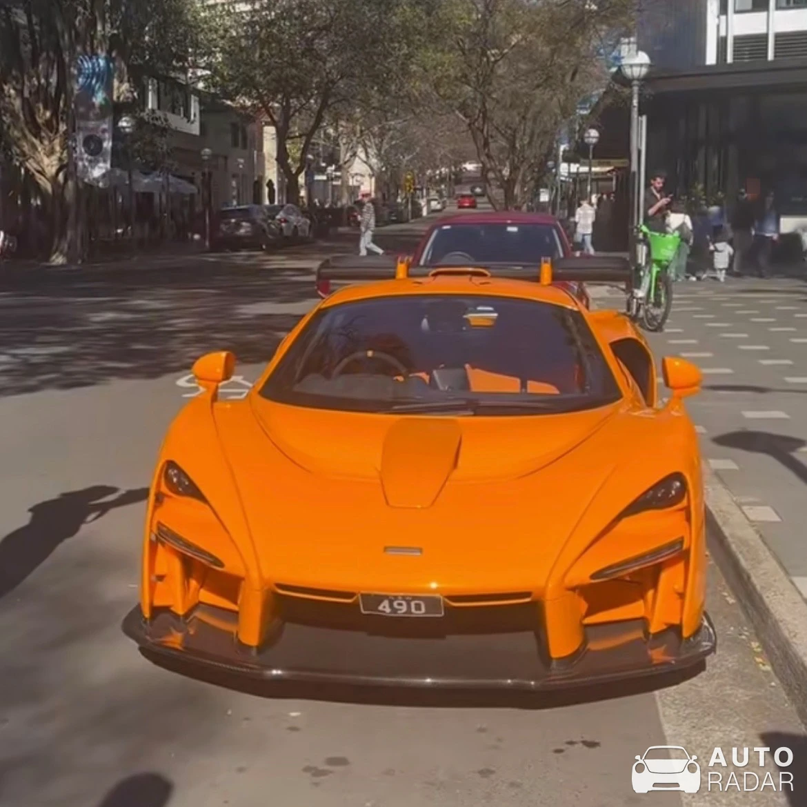 McLaren Senna LM spotted in Double Bay, Australia
