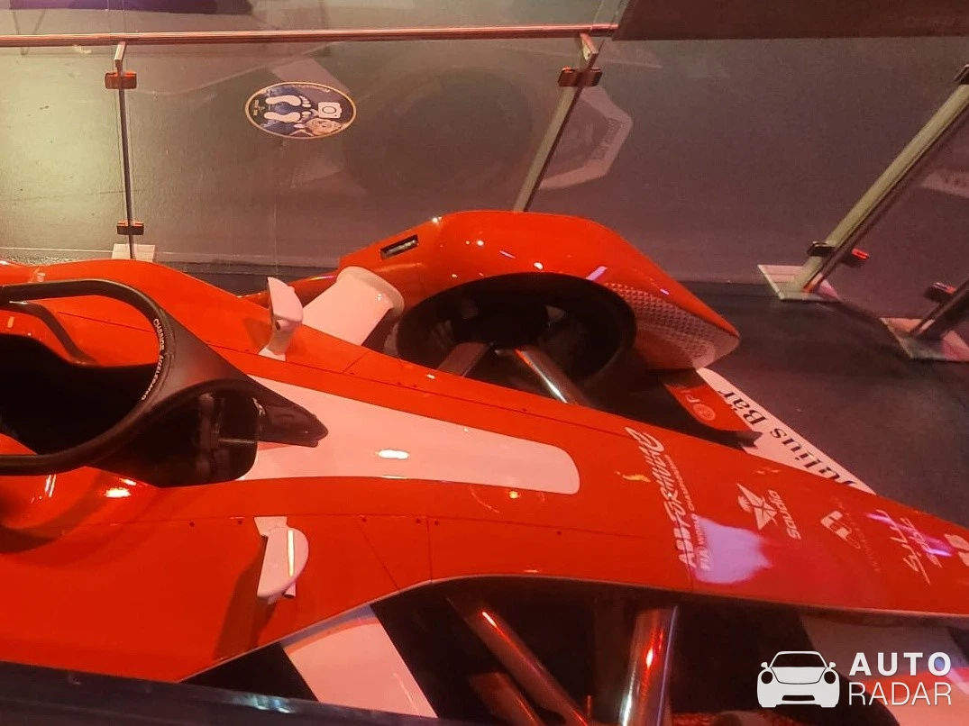 Jaguar Formula E spotted