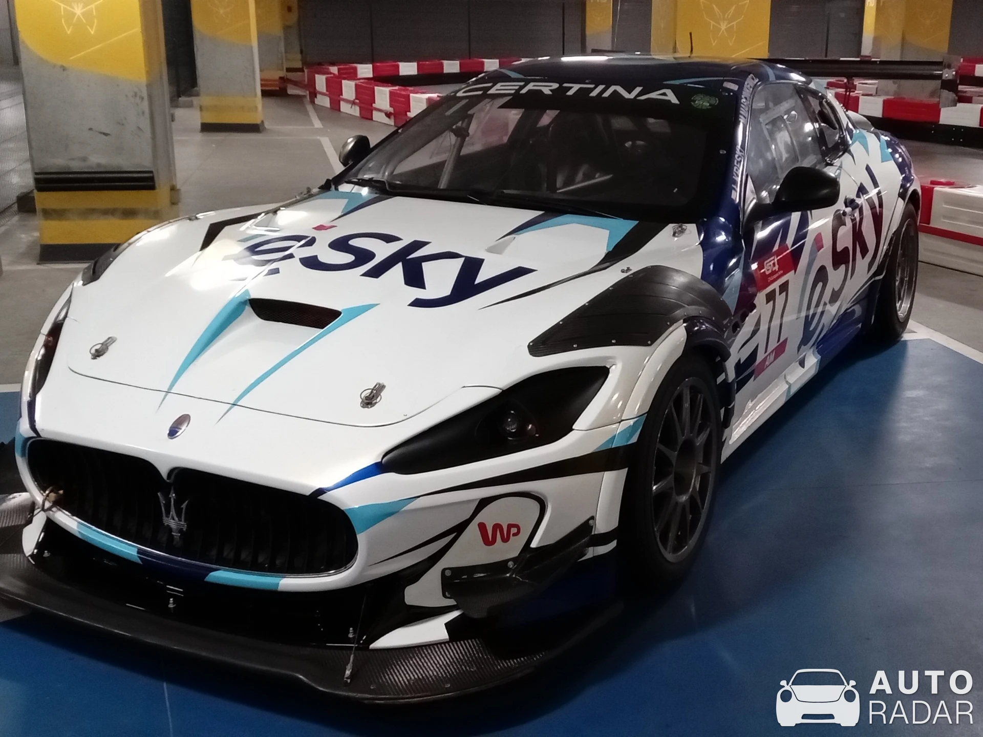 Maserati GranTurismo GT4 spotted in Elbląg