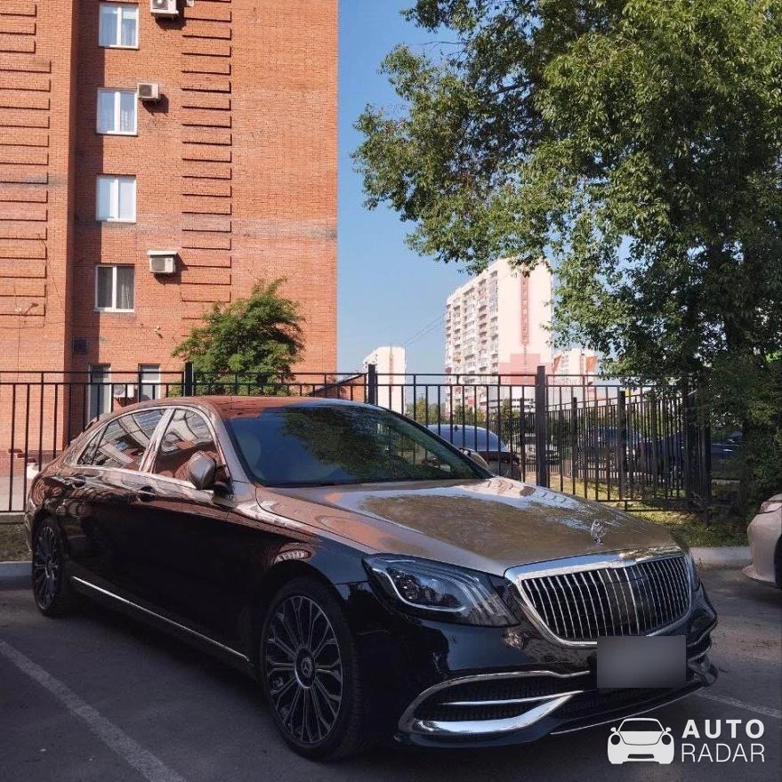 Mercedes-Maybach S 680 spotted in Cherkessk, Russia