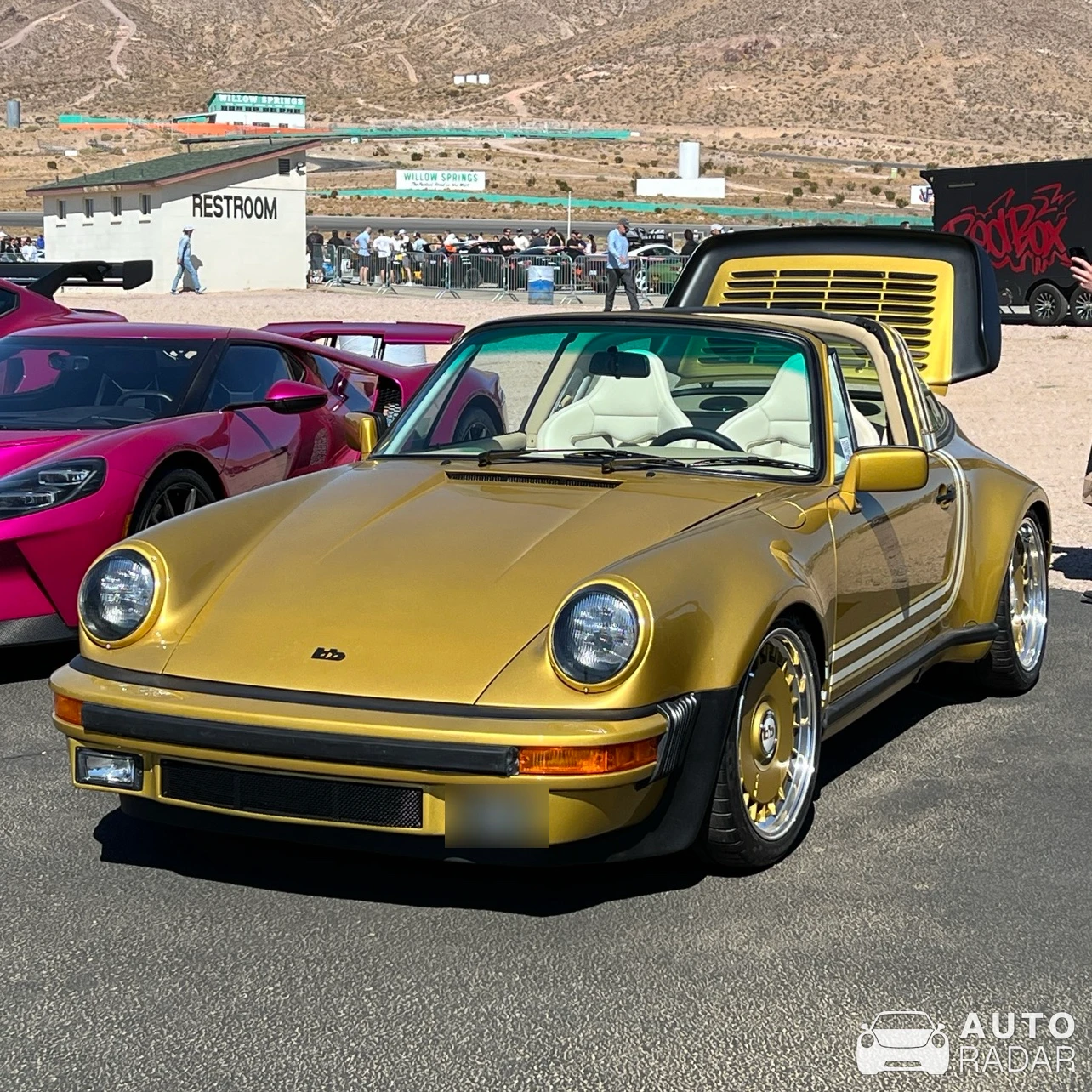 Porsche 930 Turbo Targa BB-001 'Streets of Gold' spotted in Rosamond