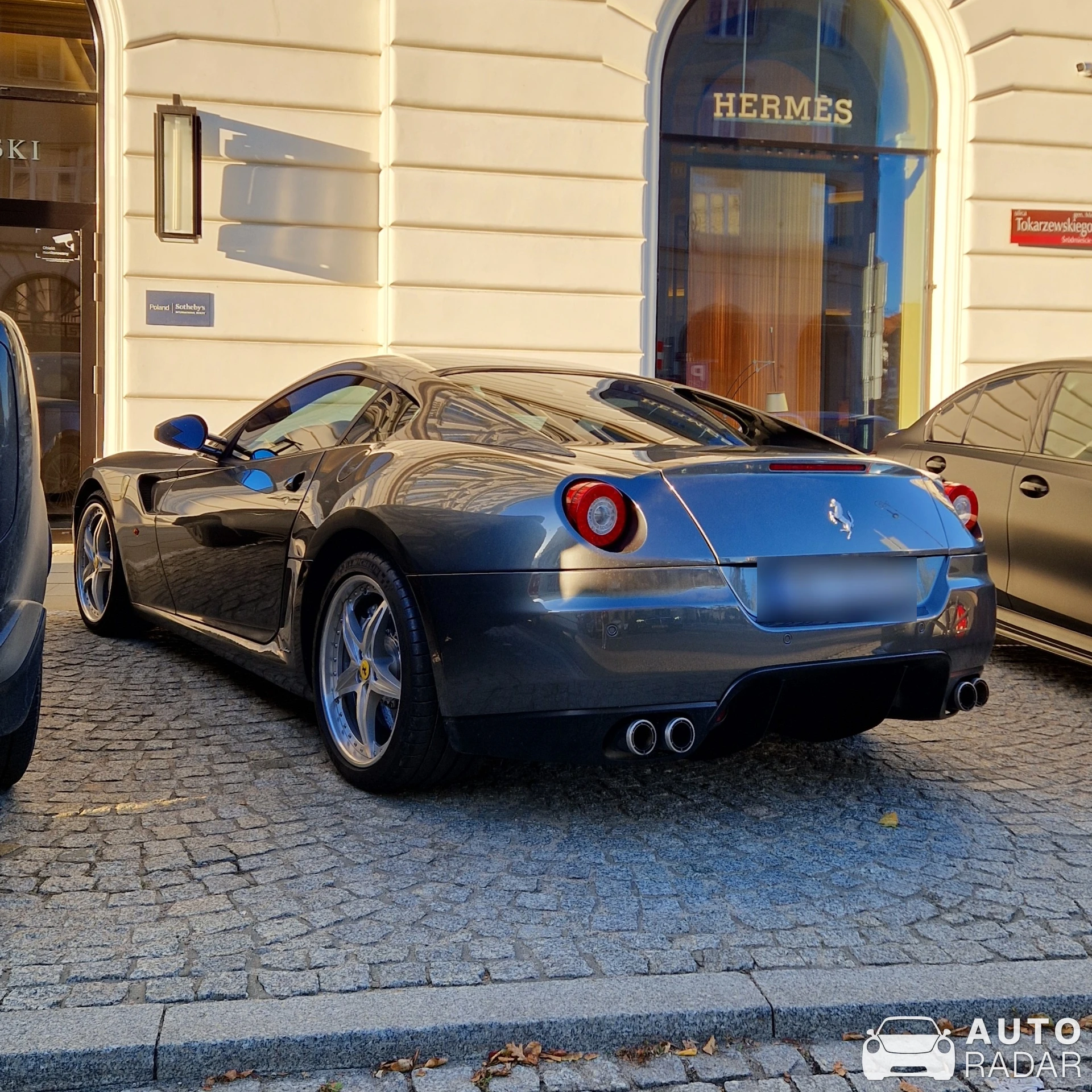 Ferrari 599 GTB Fiorano HGTE spotted in Warszawa