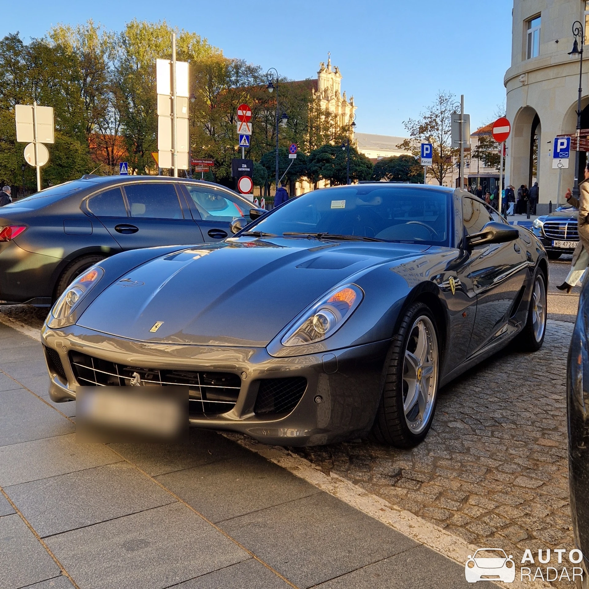 Ferrari 599 GTB Fiorano HGTE spotted in Warszawa, Poland