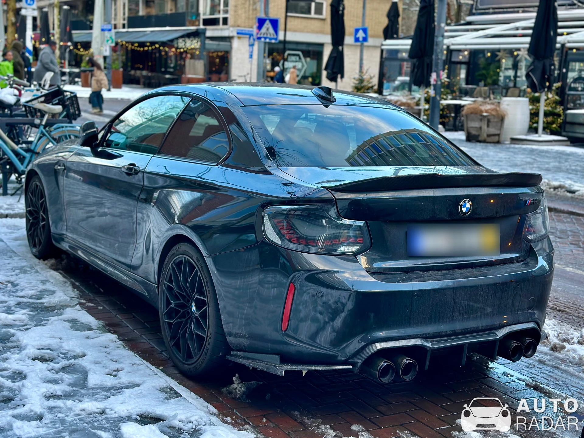 BMW M2 F87 Coupé Vorsteiner spotted in Rotterdam, Netherlands