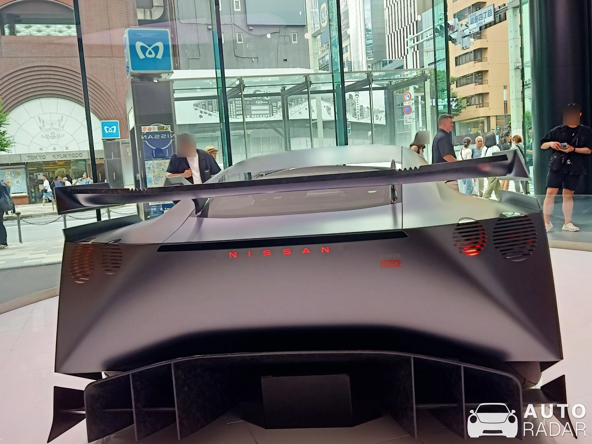 Nissan Hyper Force Concept spotted in Chuo City, Japan