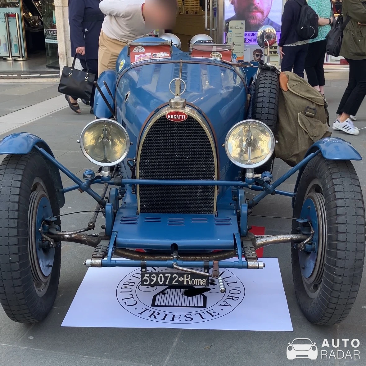 Bugatti Type 35 spotted in Trieste, Italy