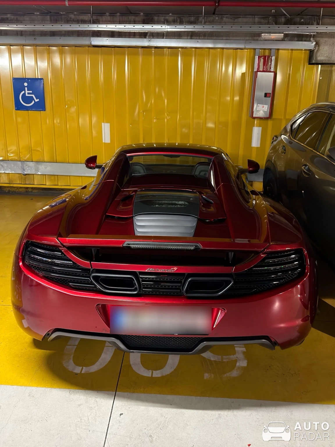 McLaren 12C Spider Vorsteiner MP4-VX spotted in Madrid