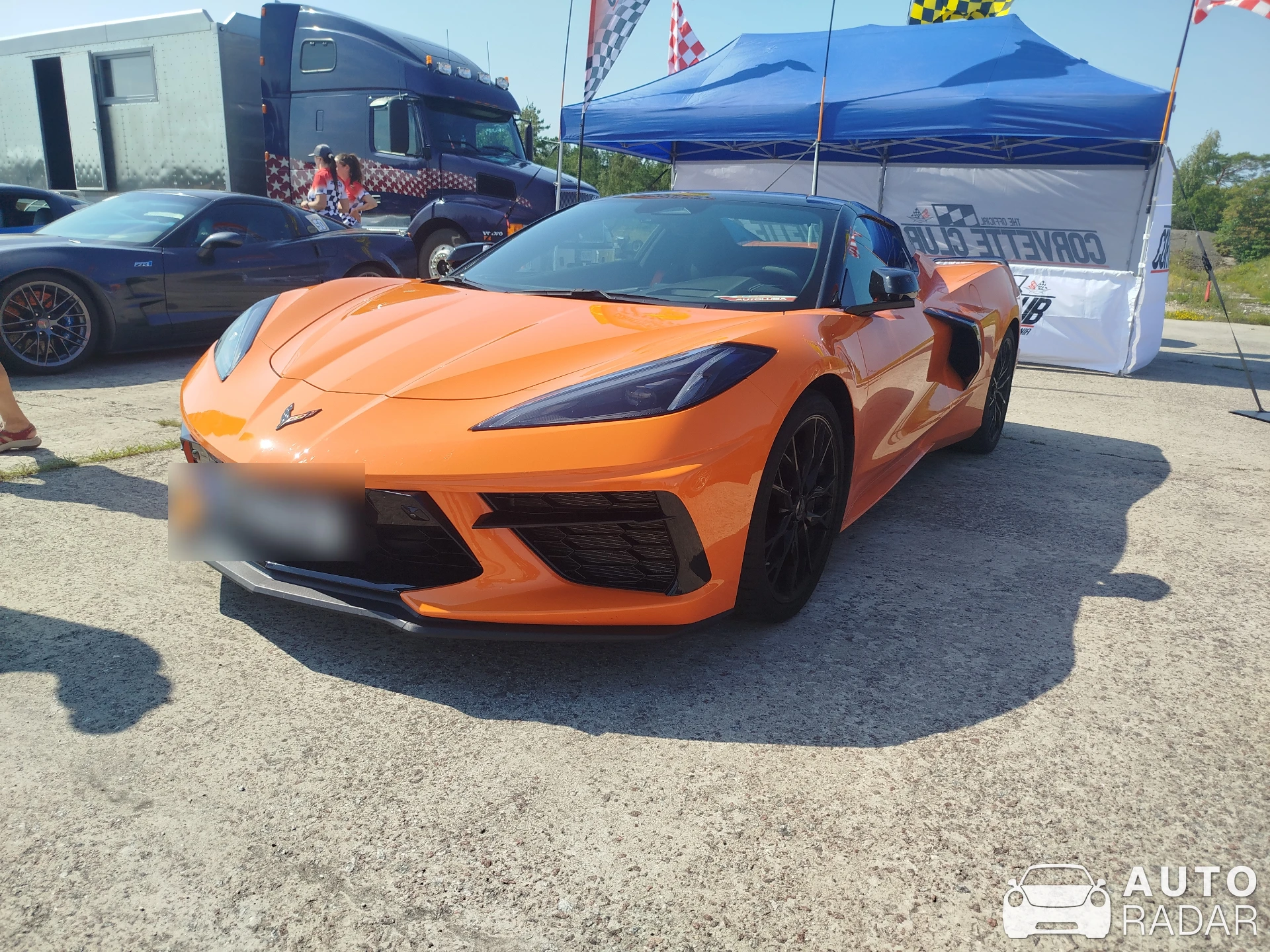 Chevrolet Corvette C8 Stingray spotted in Haapsalu