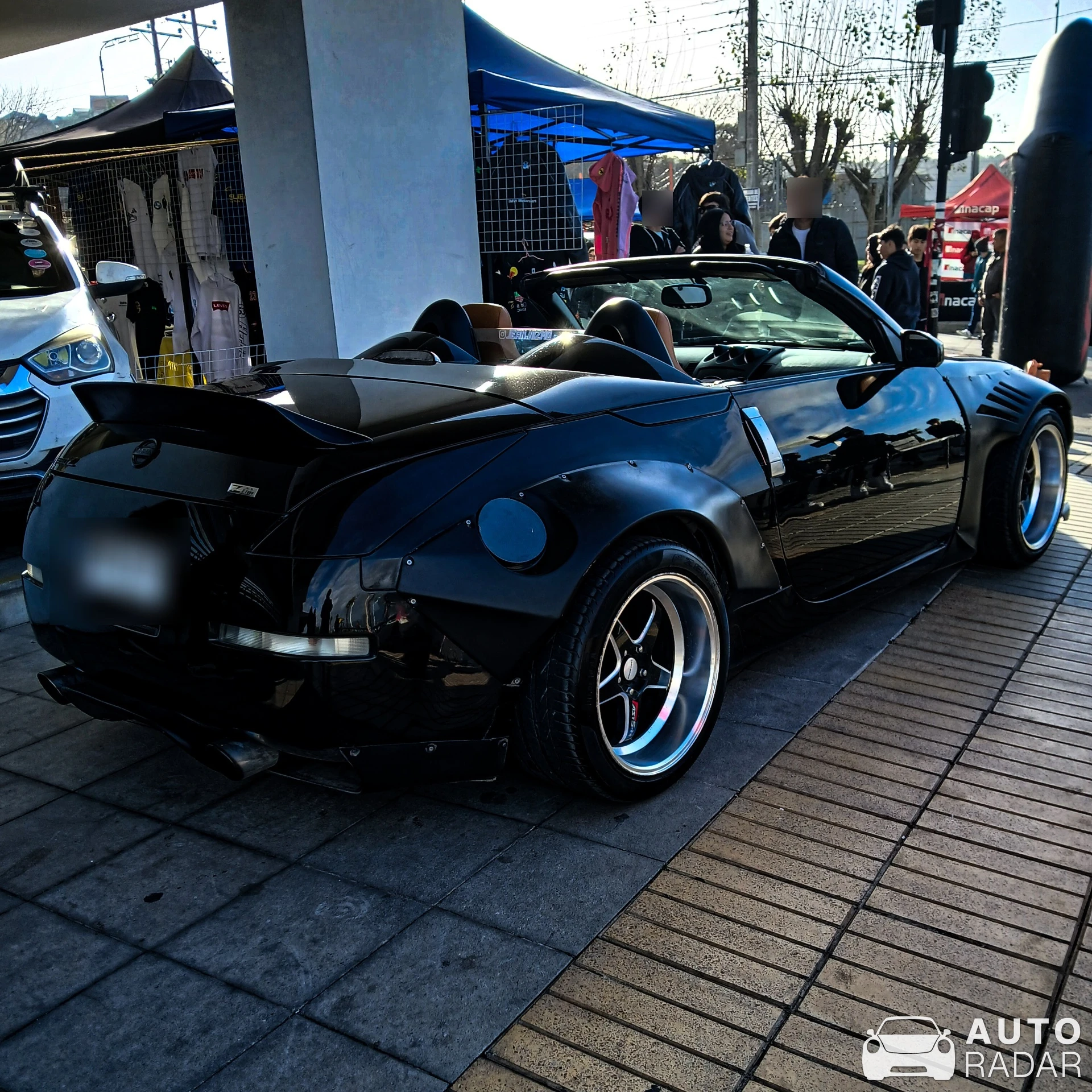 Nissan 350Z Rocket Bunny spotted in Talcahuano
