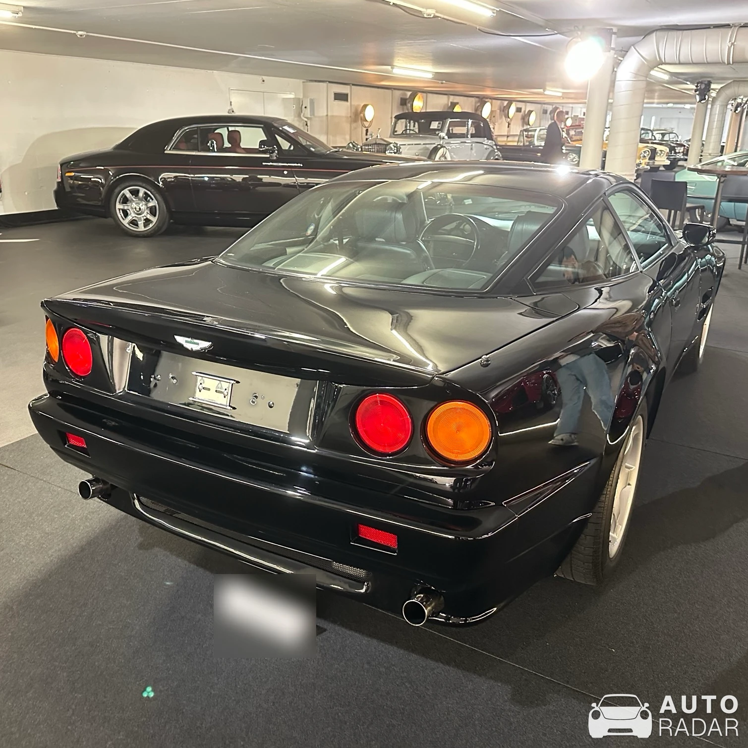 Aston Martin Vantage V550 spotted in Zürich