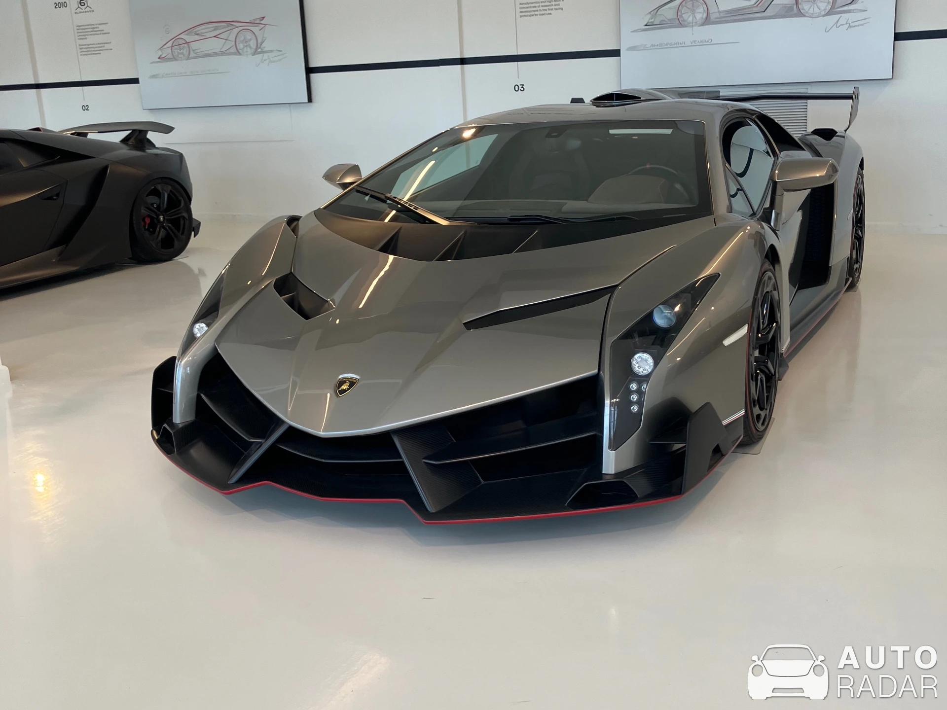 Lamborghini Veneno LP750-4 spotted in Sant'Agata Bolognese