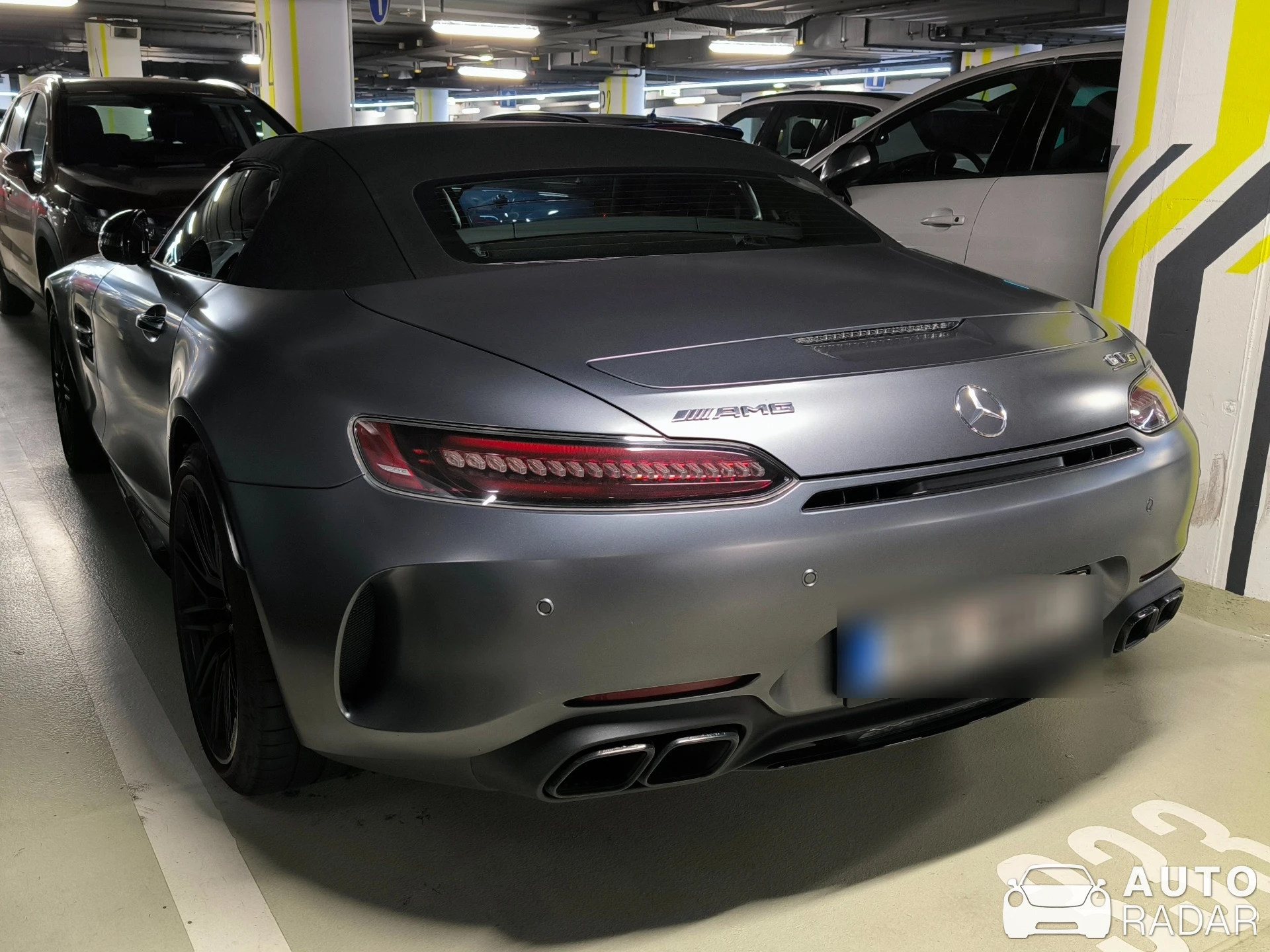 Mercedes-AMG GT C Roadster R190 spotted in Praha 1, Czechia