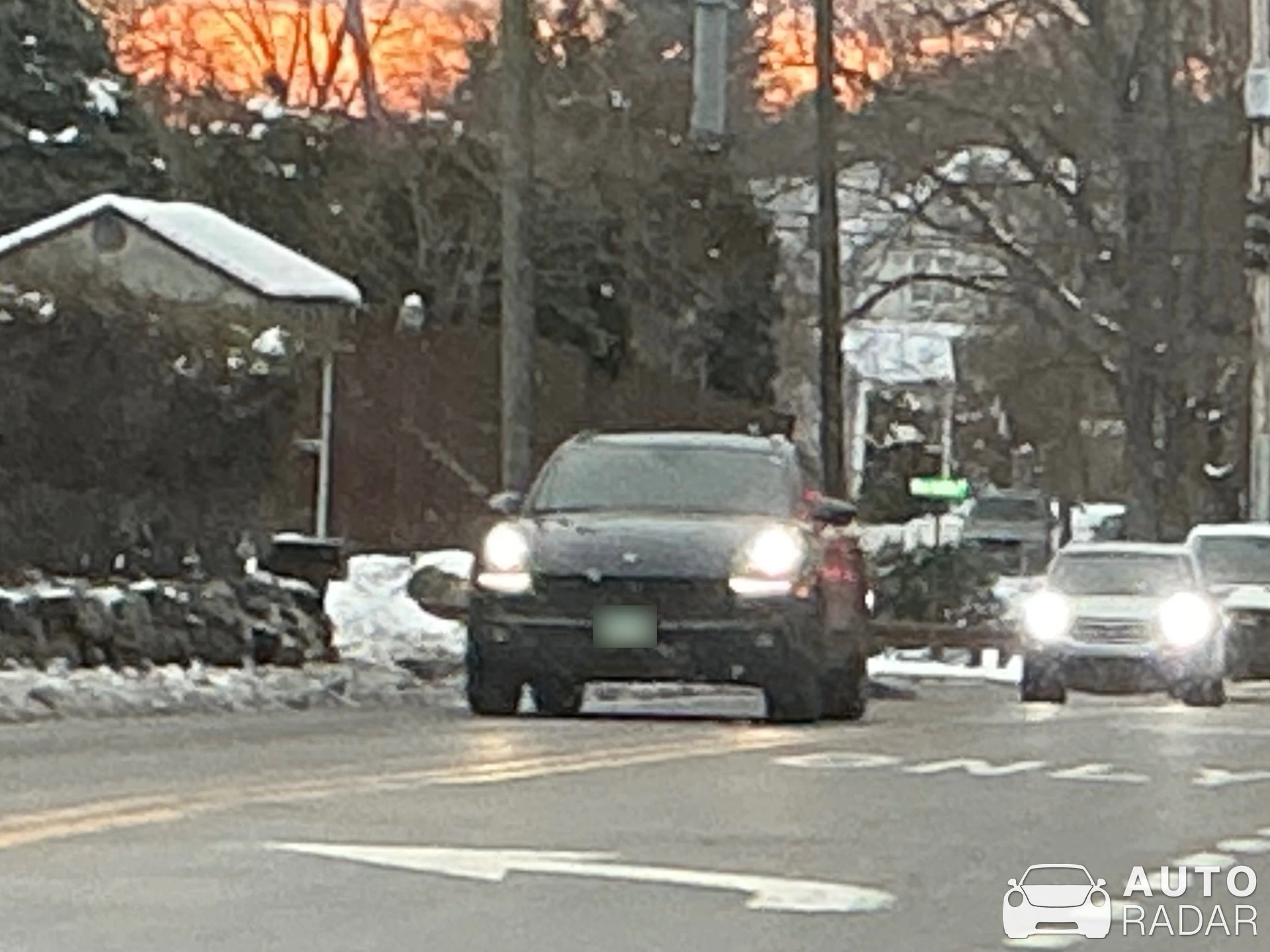 Porsche Cayenne spotted in Rye Brook, United States