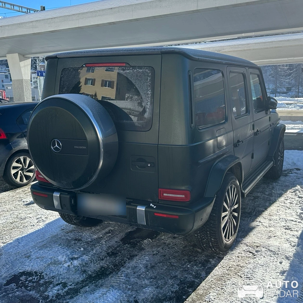 Mercedes-AMG G 63 Final Edition spotted in Sankt Moritz