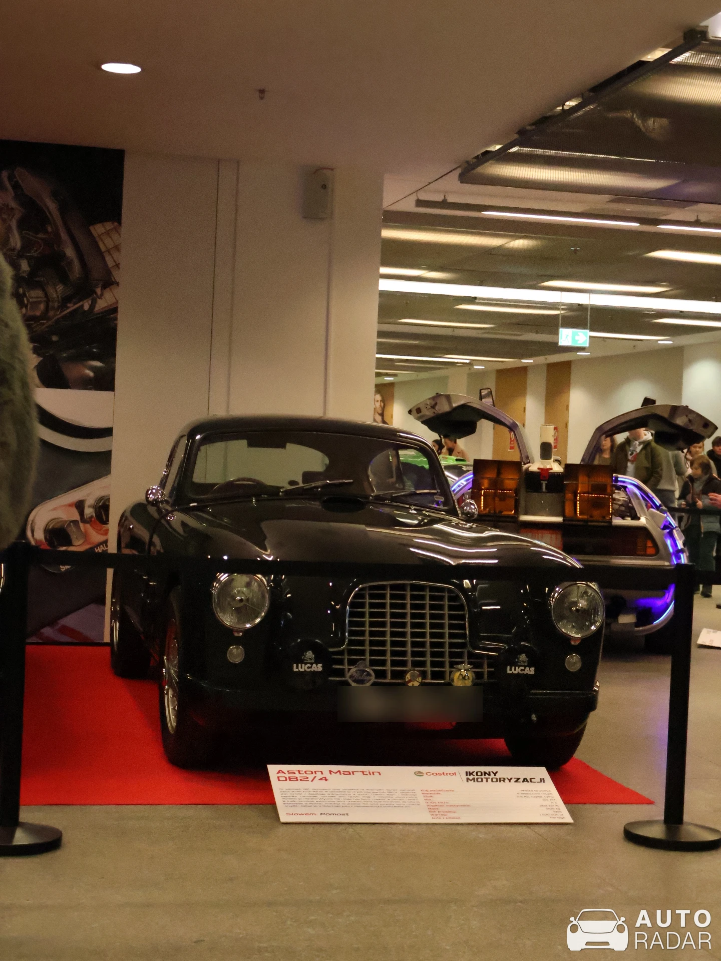 Aston Martin DB2/4 Mark I spotted in Warszawa, Poland