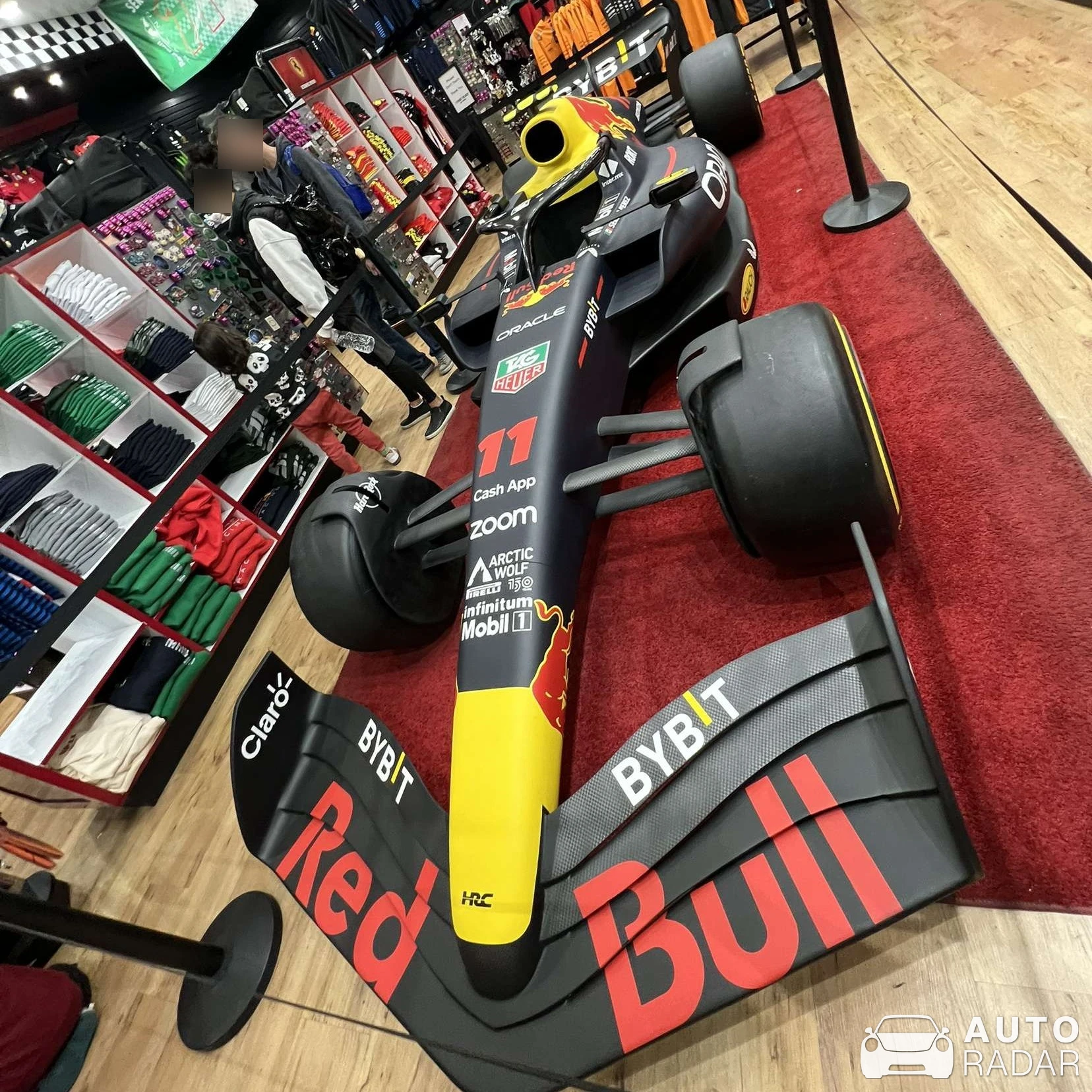 Red Bull Racing RB18 spotted in Las Vegas, United States