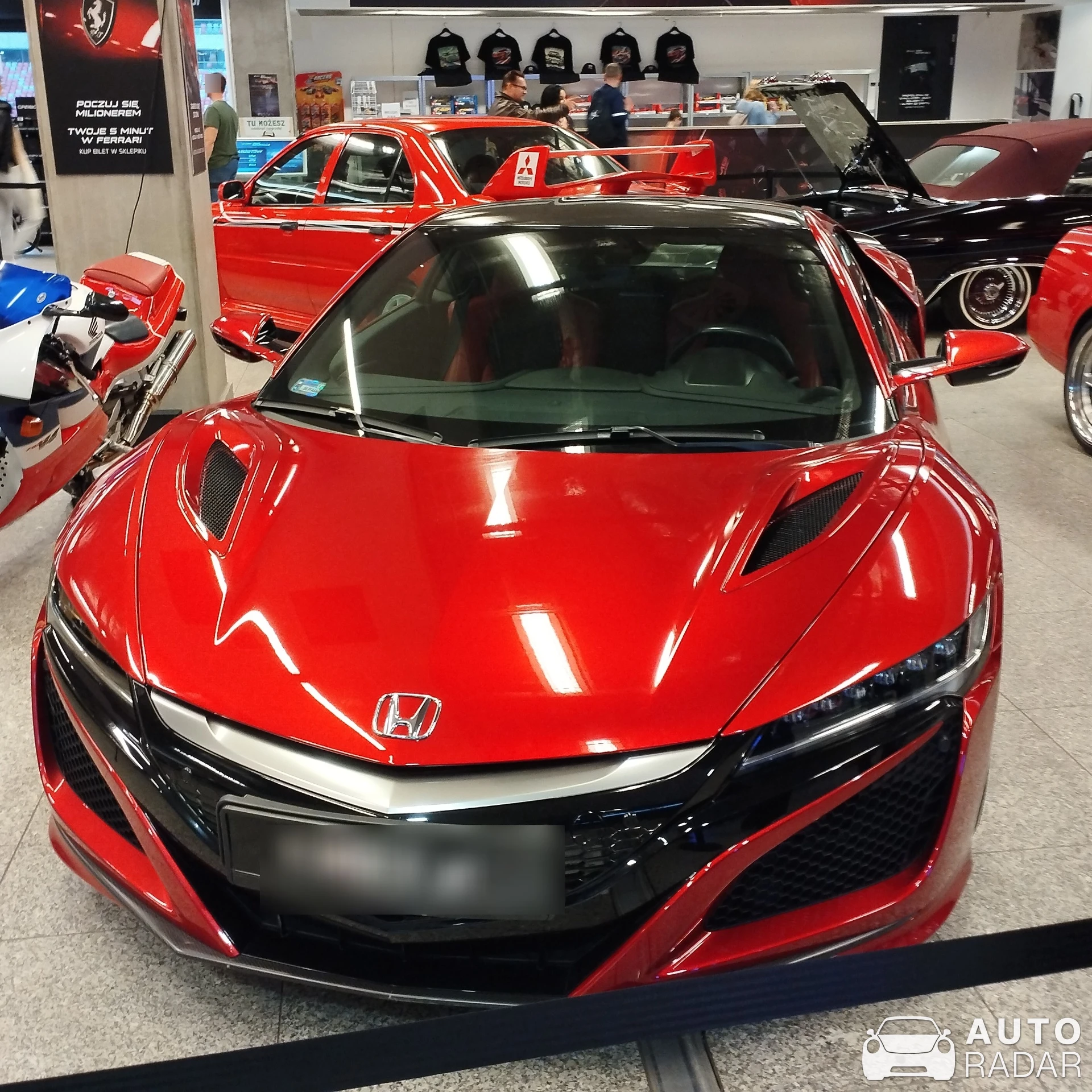 Honda NSX spotted in Warszawa, Poland