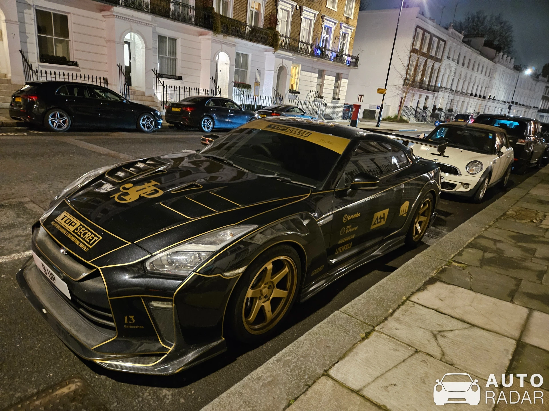 Nissan GT-R R35 spotted in London, United Kingdom