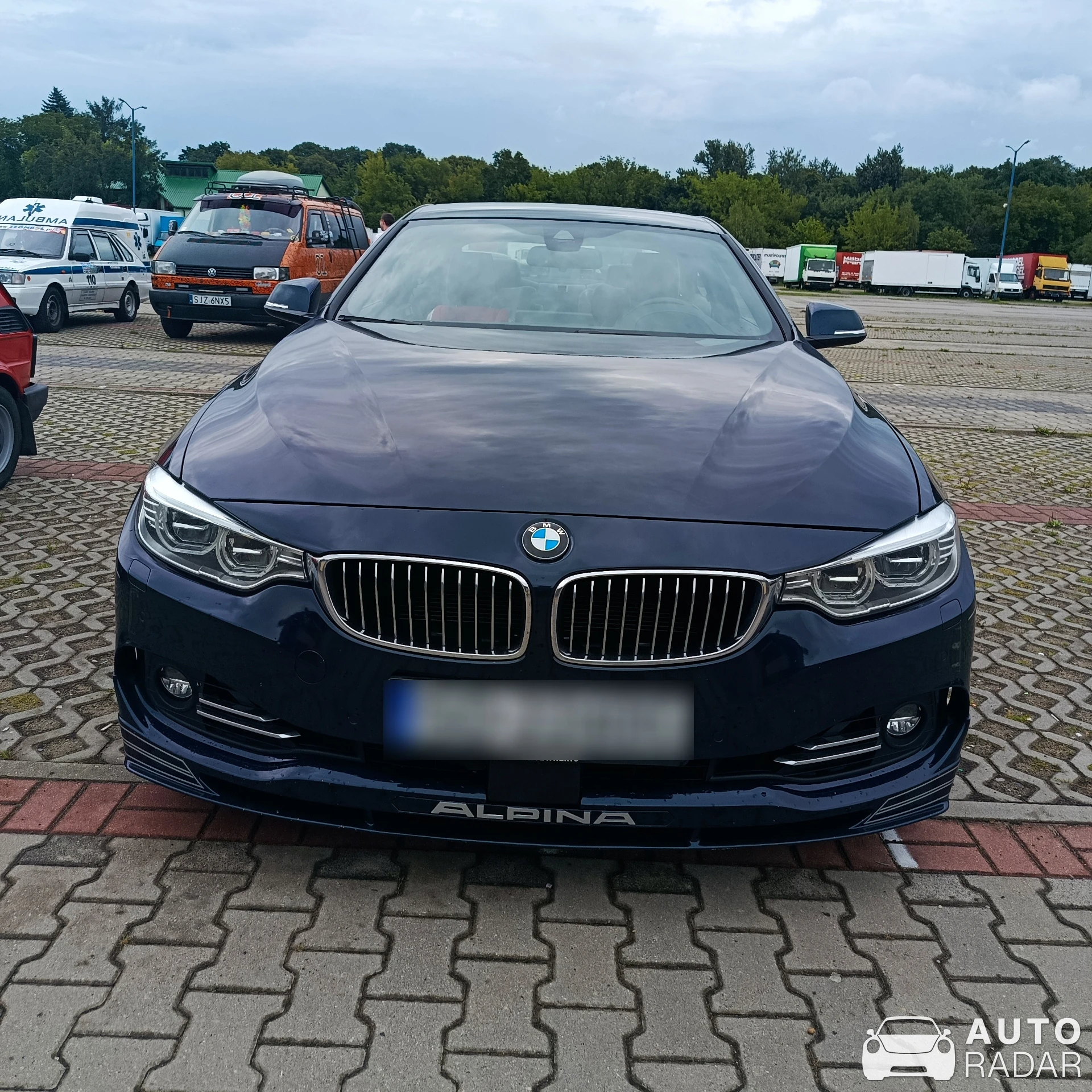 Alpina D4 BiTurbo Coupé spotted in Będzin