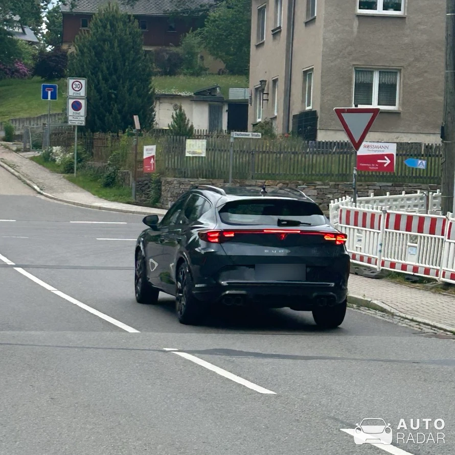 CUPRA Formentor VZ5 spotted in Zwönitz