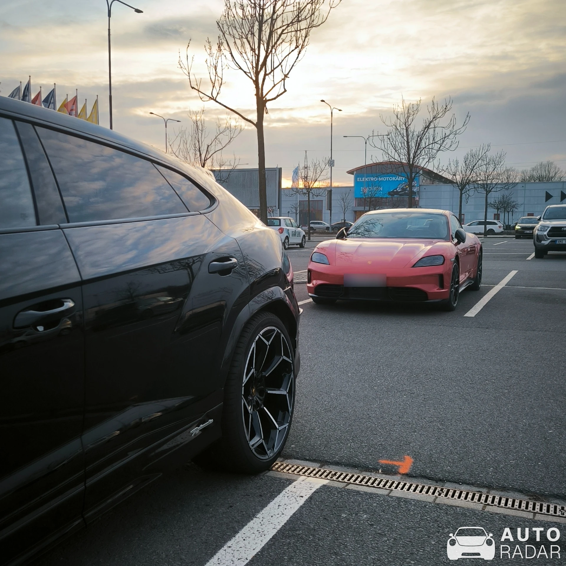 Porsche Taycan 4 spotted in Ostrava