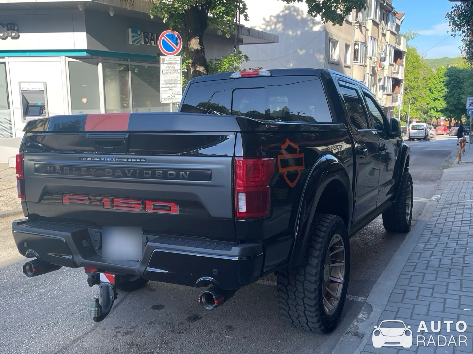 Ford F-150 Harley Davidson spotted in Велико Търново