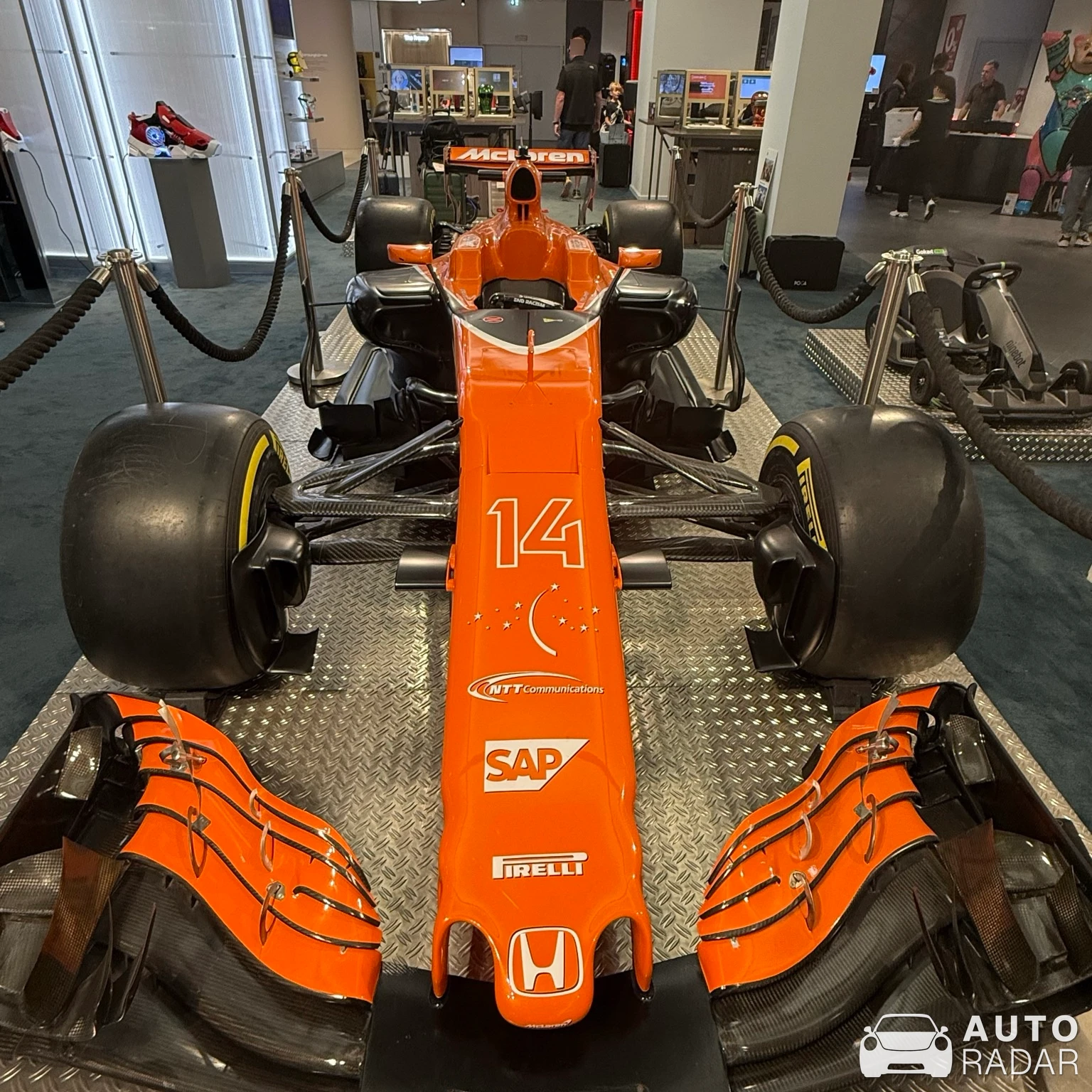 McLaren MCL32 spotted in Berlin