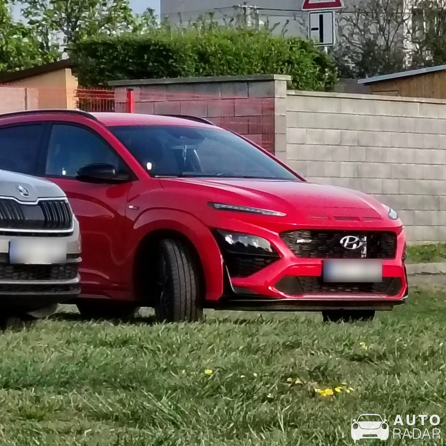 Hyundai Kona N spotted in Březová